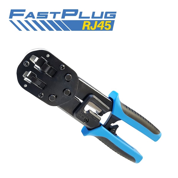 Fastplug Rj45 Ratchet Crimp Tool